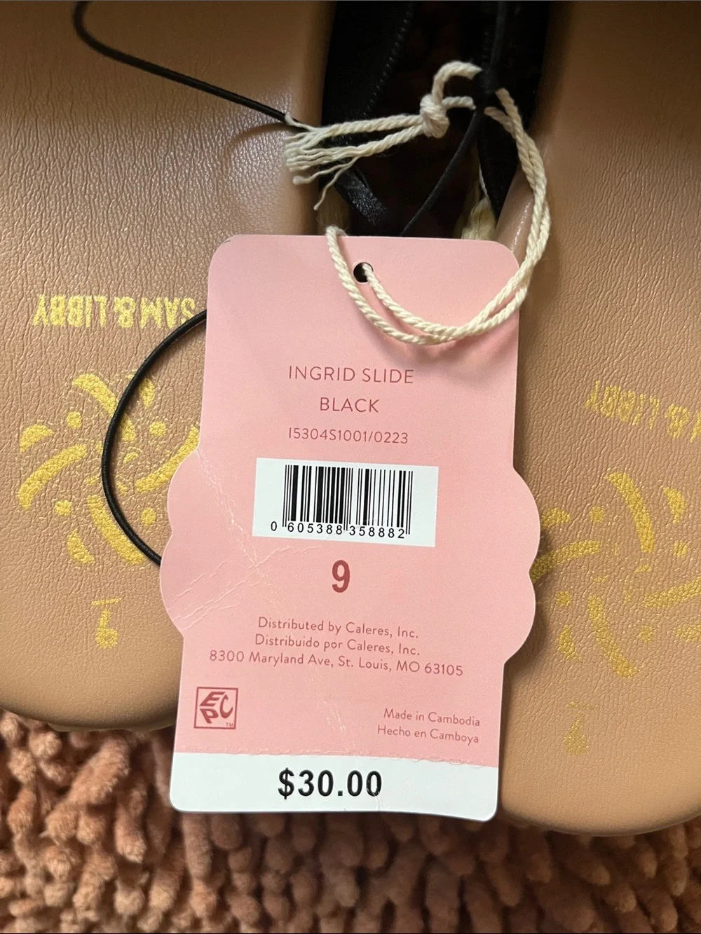 Sam & Libby “Ingrid” Espadrille Slides